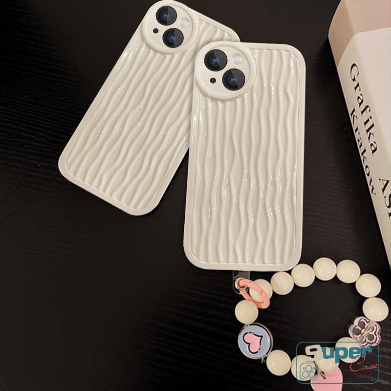 Soft Case Motif Kartun Dengan Gelang Untuk iPhone 11 12 13 14 Pro MAX XR 7 8 14 Plus 7 Plus X XS MAX SE 2020