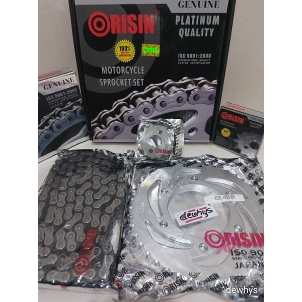 ORISIN PLATINUM Girset Rantai Gir Paket Yamaha Vixion New