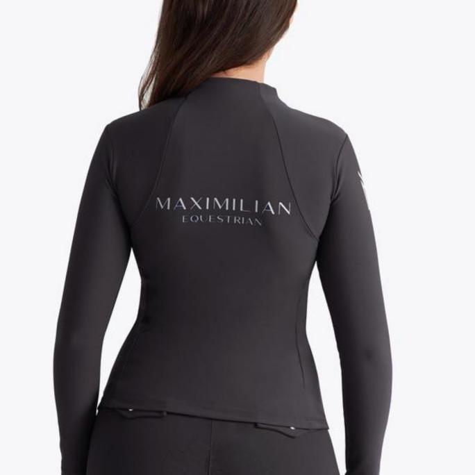KEKINIAN Maximilian Equestrian Long Sleeve Base Layer Charcoal
