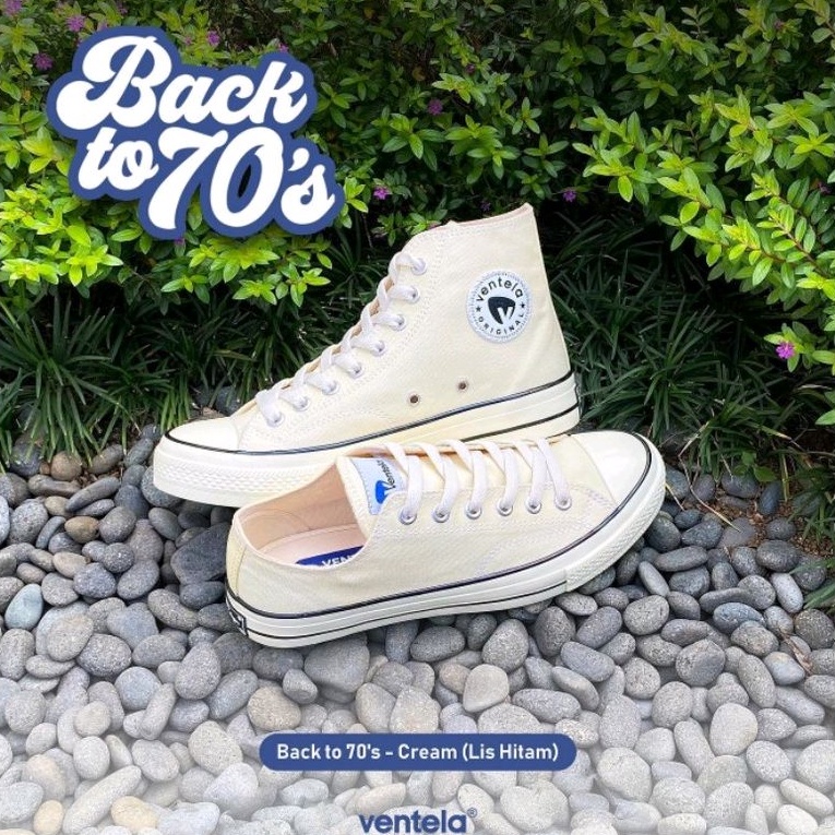 Ventela 70s ( Bts ) Low Cream / White / Pink / Yellow