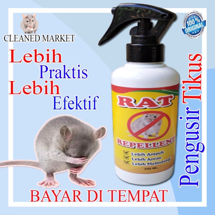 Jual PENGUSIR TIKUS RACUN OBAT ANTI TIKUS | Shopee Indonesia