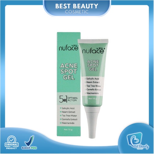 ★ BB ★ Nuface Acne Spot Treatment Gel 15gr