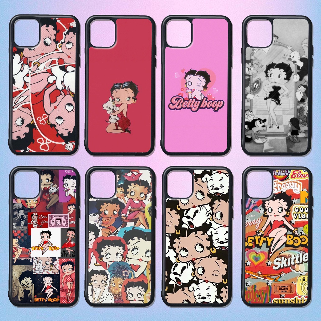 CASE CUSTOM RUBBER IPHONE ANDROID CASING ALL TYPE TEMA CUTE BETTY BOOP Y2K AESTHETIC