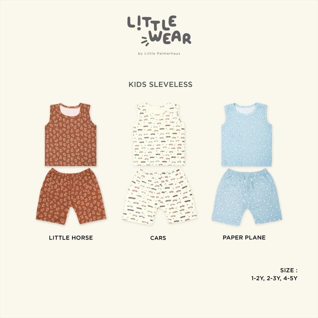 Cars Little Palmerhaus Little Wear Kids Sleeveless Set Anak