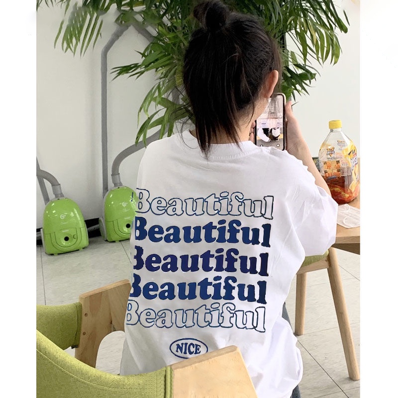 kaos atasan wanita import katun  / t shirt original fashion / baju kaos wanita street style lengan pendek