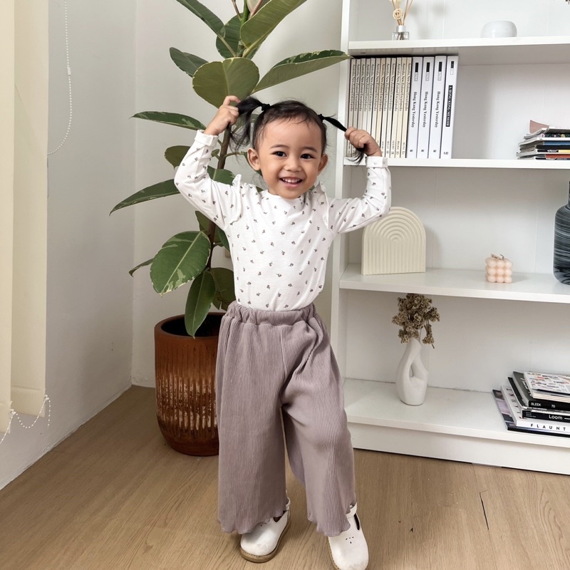 ByMeldevKids - Basic Pleats Cullote Anak 1-5tahun
