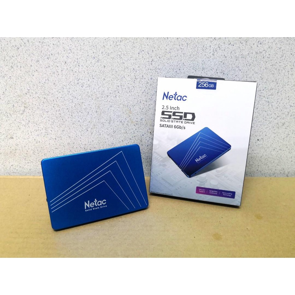 NETAC SSD N600S 2.5 SATAIII 256GB - R/W: up to 560MB/520MB/S(1TB)
