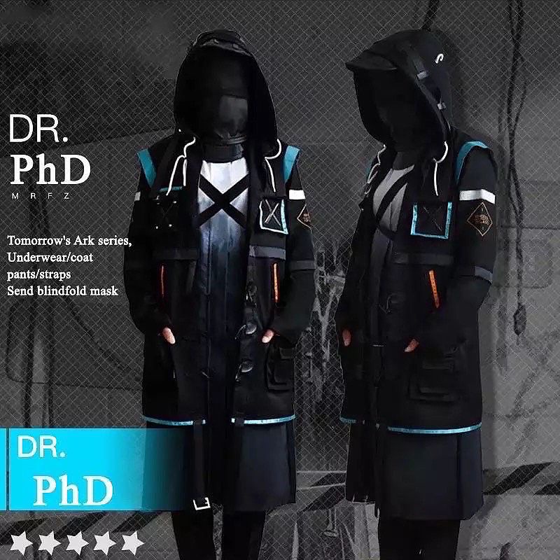 Jaket Jepang/Anime Cosplay Game Arknights - Doctor Rhodes Island Jacket