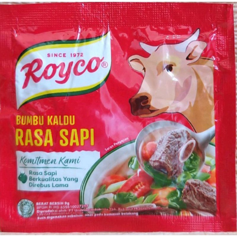 

penyedap masakan roiko rasa ayam dan rasa sapi'
