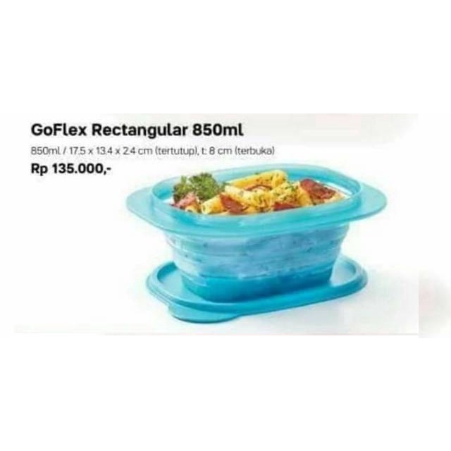 GoFlex Biru Kotak Tupperware