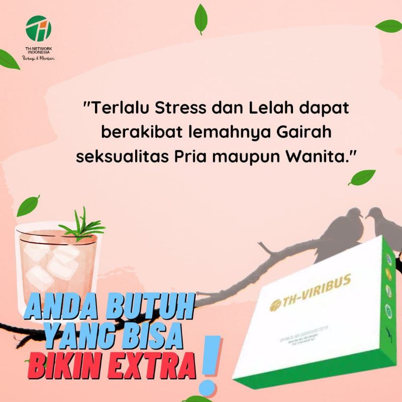 TH Viribus Original Penambah Stamina Tahan Lama