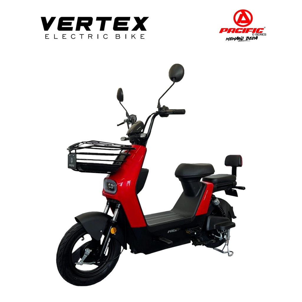 NEW SEPEDA LISTRIK PACIFIC VERTEX GARANSI RESMI