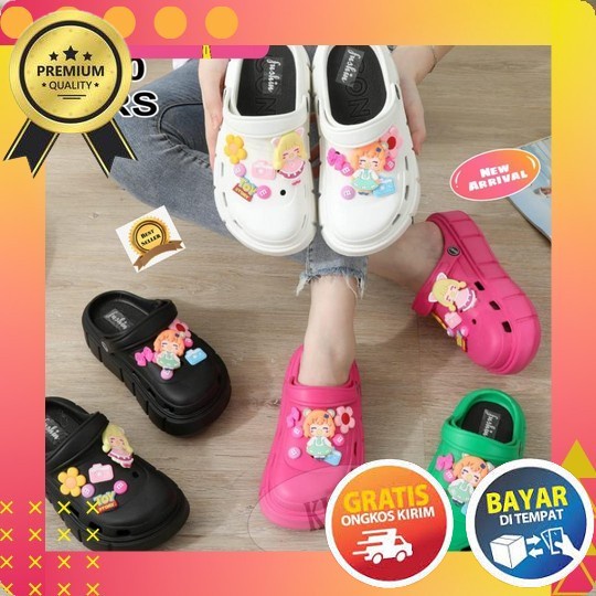 Sandal Wanita Terbaru 2022/Sendal Selop Jelly Hys New 2063-4/Teplek Karet Import Sandal Teplek Wanit