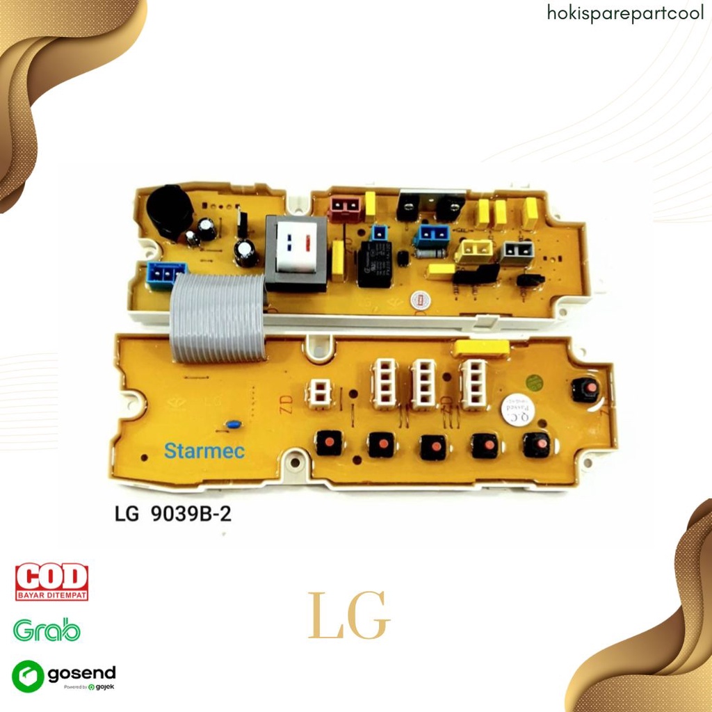 MODUL PCB MESIN CUCI LG 6 SOCKET 9039B-2