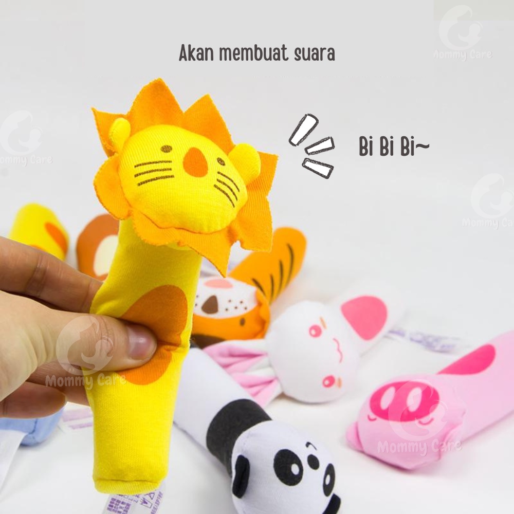 MOMMYCARE MAINAN RATTLE STICK BAYI MAINAN TANGAN BAYI BUNYI LUCU