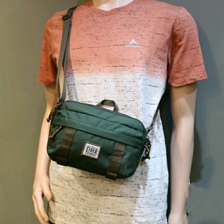 EIGER1989 TAS SELEMPANG SEAWAY LANDSACAPE POUCH ORIGINAL 100%