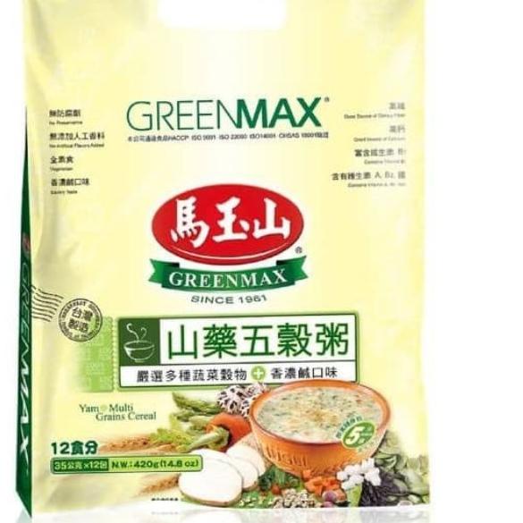 

GROSIR GREENMAX Yam & Multi Grains Cereal @35gr (ASIN) !!!