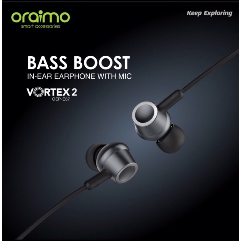 Earphone Oraimo OEP-E37 Vortex 2