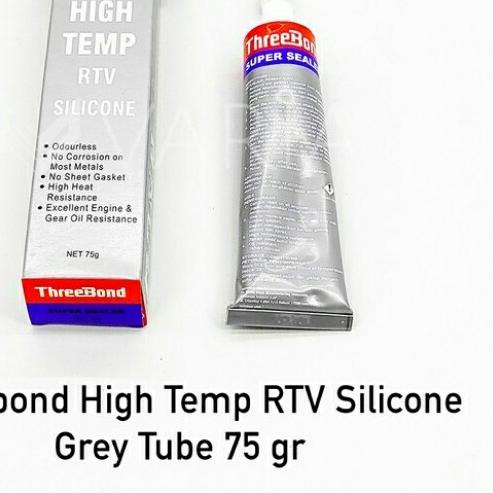 

Lem Silicone Gasket Threebond/Treebon/3bond RTV No.1 (75gr)Silver/Grey