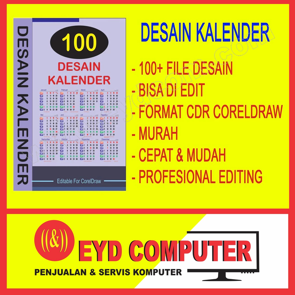 DESAIN KALENDER KOLEKSI TEMPLATE DESIGN GRAFIS CALENDER TEMPLETE CDR CORELDRAW