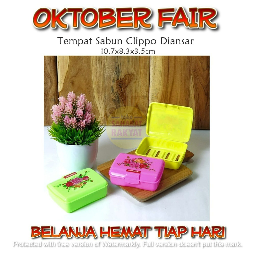 RML1041C Tempat Sabun Clippo Diansari