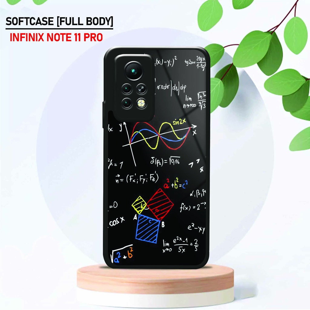 Softcase Kaca Infinix Note 11 Pro - Hardcase Glossy Infinix Note 11 Pro - Fashion [ Rumus Planet ] -