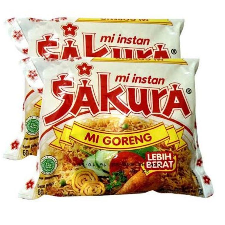 

Terlaris Mie instant Sakura Goreng 1 dus isi 40pcs 65