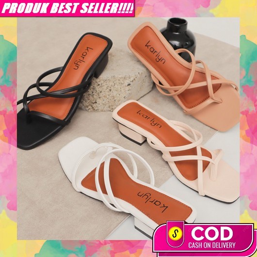 Heels Hills Heel Sepatu Hak Tinggi Hak Tahu Sandal Haihil Ibu2 Kondangan Pesta Murah Import Mewah Te