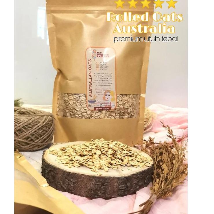 

MALL Rolled Oat Australia 1kg utuh premium oats buruan