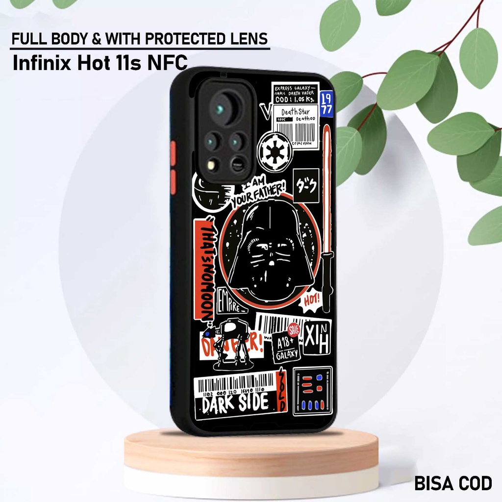 Softcase Dove Infinix Hot 11s Nfc - Motif [ Starwars ] - Silikon Protec camera Infinix Hot 11s Nfc -
