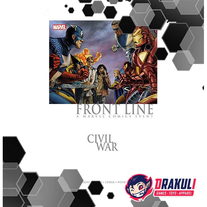 

Drakuli Hobbies Comic Civil War Front Line Paperback