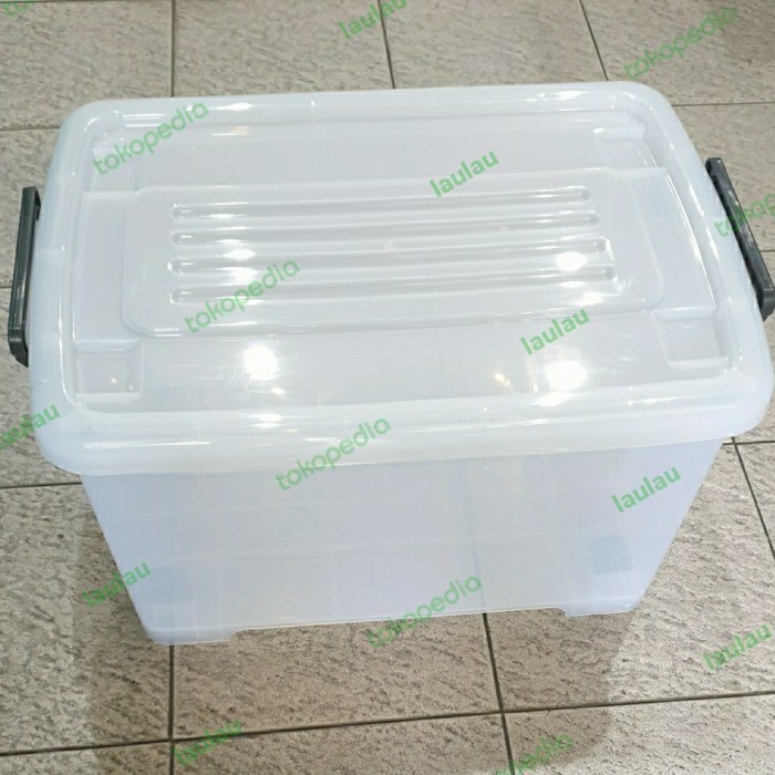 Box Container Bening Transparan 30 45 47 52 70 75 78 88 95 118 130 138 158 Liter Multiclub Shinpo Ezy Kontainer Plastik Tempat Penyimpanan Barang Rak Serbaguna