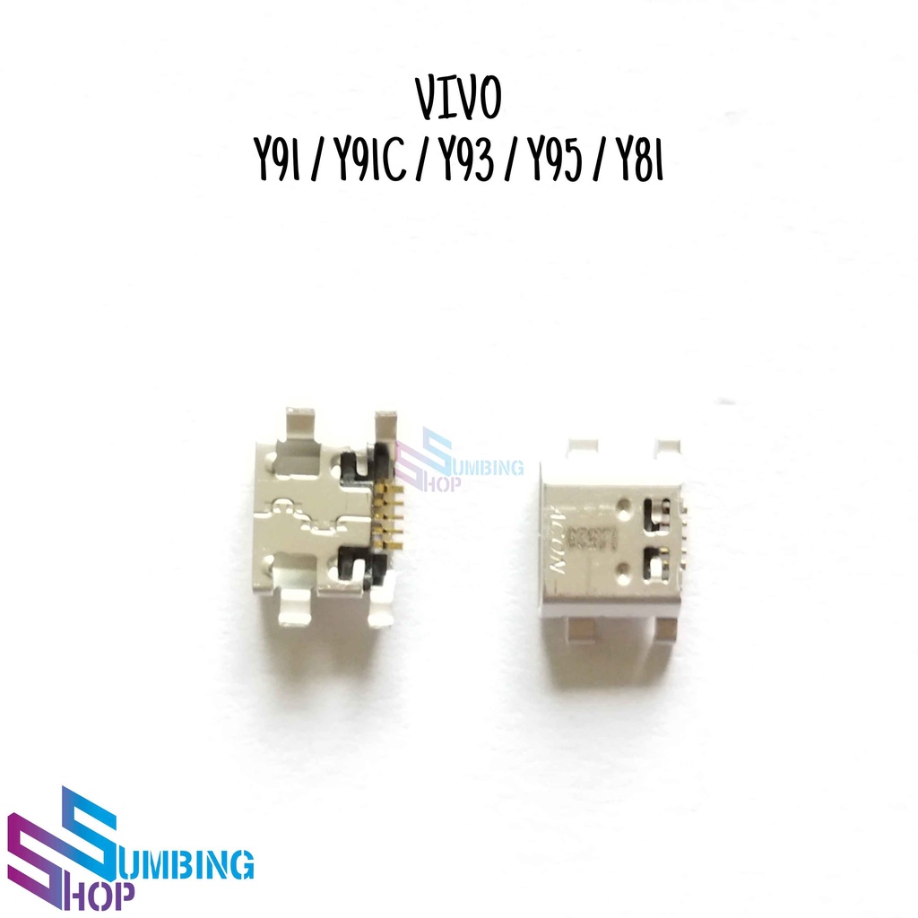 Konektor Charger Vivo Y91 Y91C Y93 Y95 Y81 Usb Plug In Con Tc