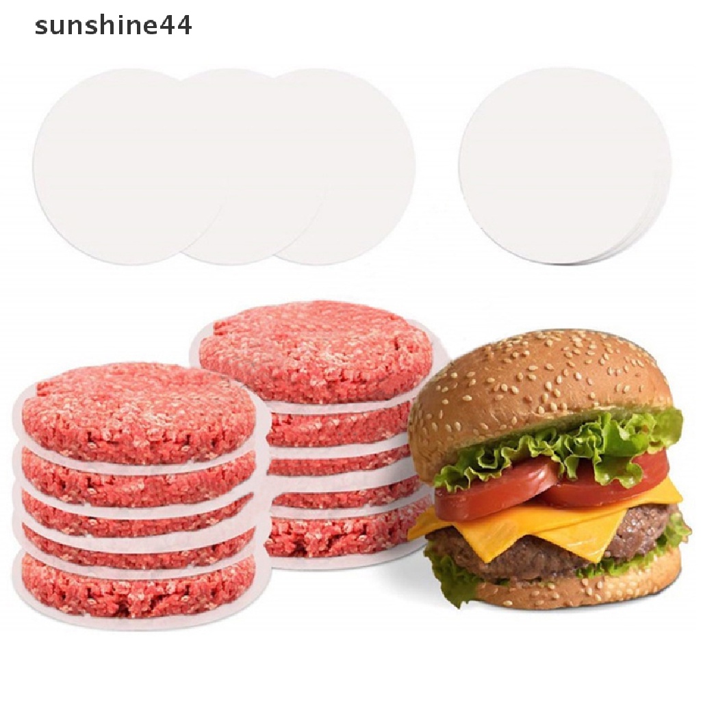 Sunshine Kertas Alas Panggang Hamburger / Kue / BBQ Anti Lengket