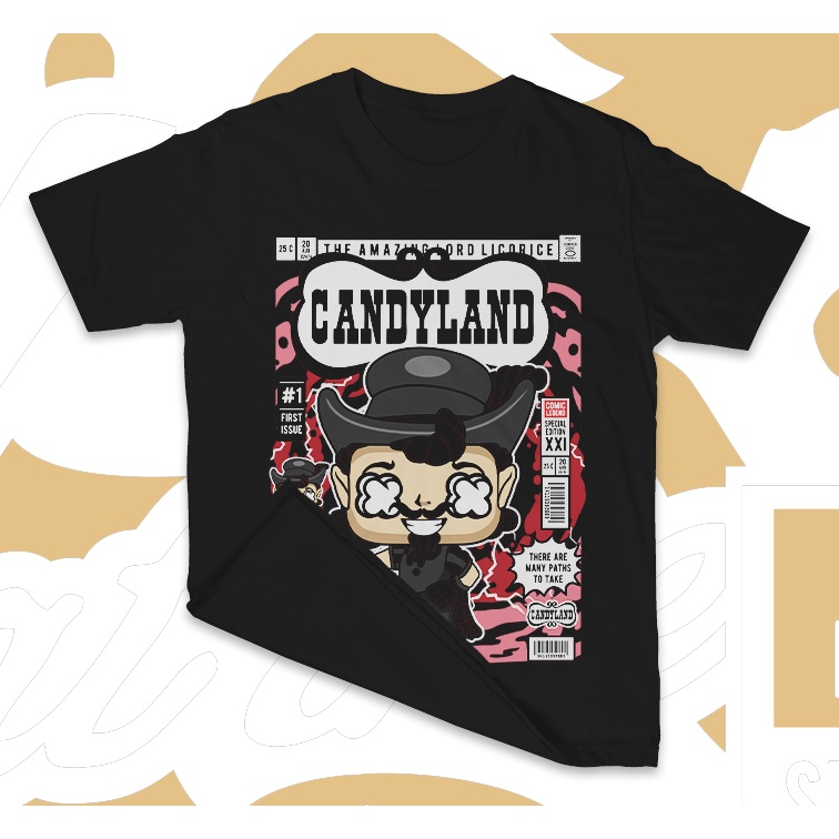 Kaos KARAKTER - Candy Land Lord Licorice - Variasi 01