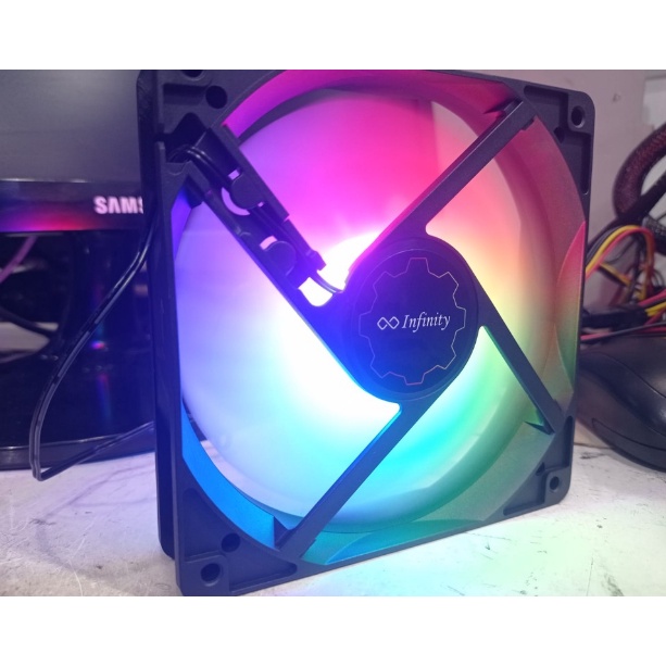 Fan Casing Kipas RGB 12 cm Infinity RGB Version