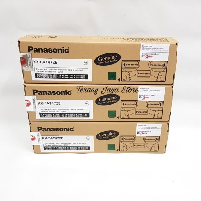 

Limited Toner Panasonic Kx-Fat472E (Dijamin Original 100%) Toner Catridge 472E