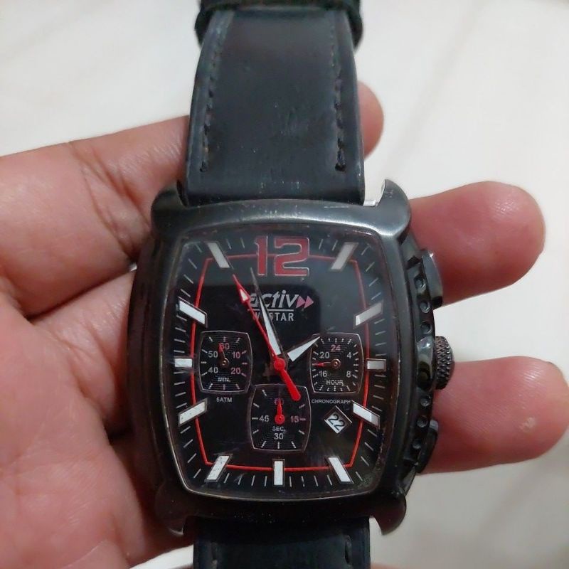 jam tangan original westar active chronograph preloved