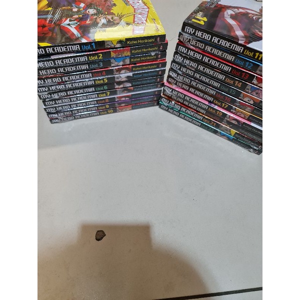 Komik My Hero Academia set vol 1-22 segel ori
