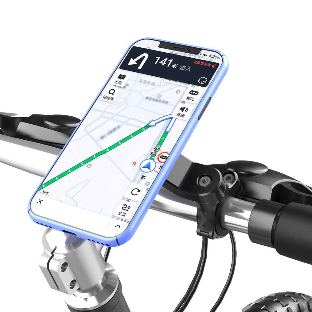 Alloet Smartphone Holder Sepeda Bicycle Handlebar 2 Patch - JR-OK6 ( Al-Yusi )