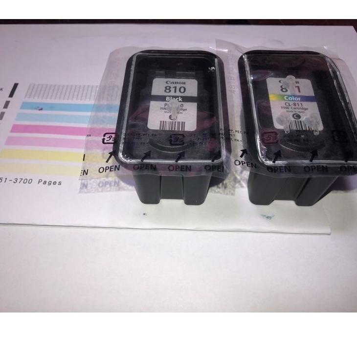 Special Price Catridge Cartridge Canon PG 810 CL 811 siap pakai mode infus Bekas compatible iP2770, 