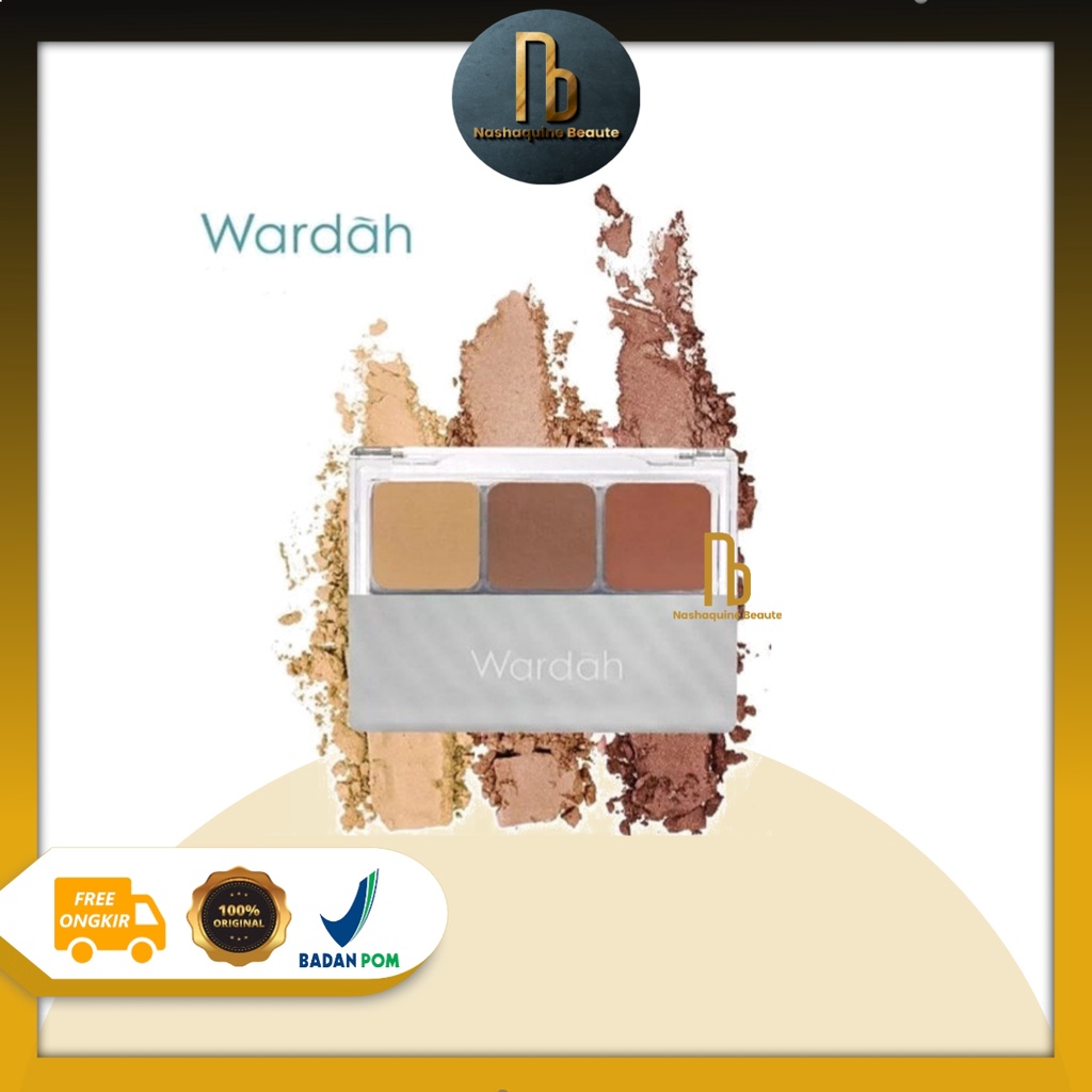 Wardah Eyeshadow Series | Classic Nude Colors Eye Shadow | Passionate | A - M Series 3.3g