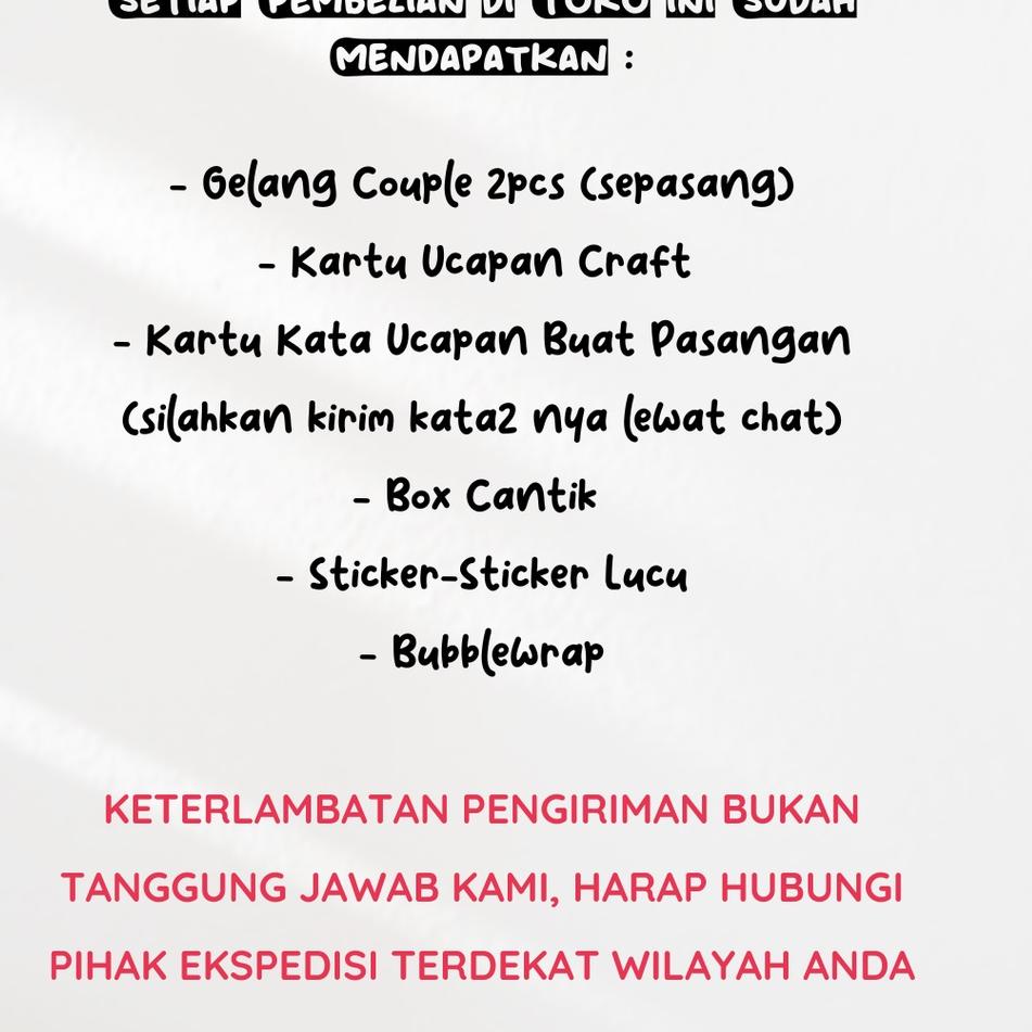 Hadir Terkini Gelang Couple Magnet Korea Bulan&Matahari Kado Spesial Pasangan