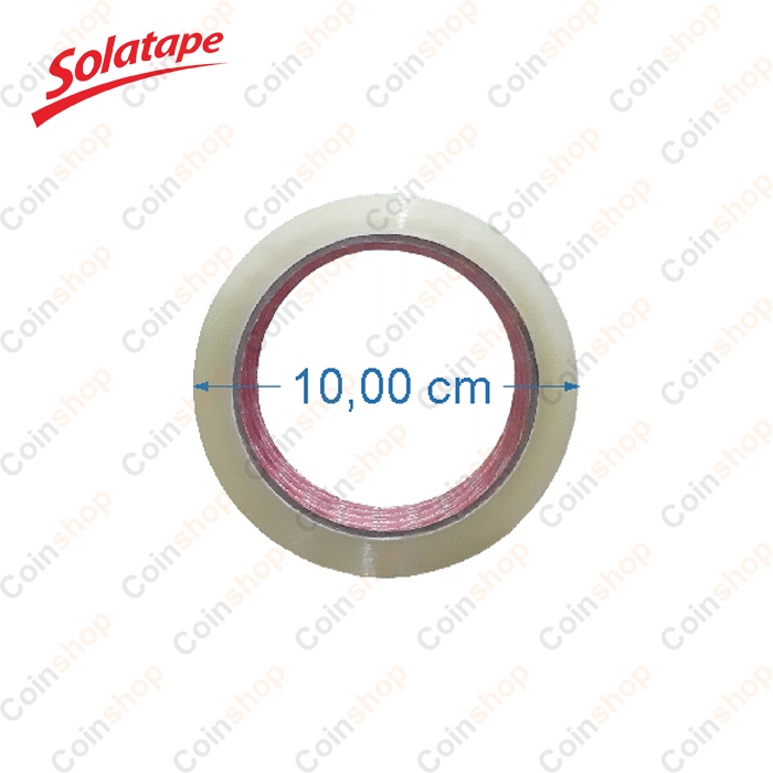 

Opp Tape Lakban Bening Coklat 45mm x 70 yard Solatape