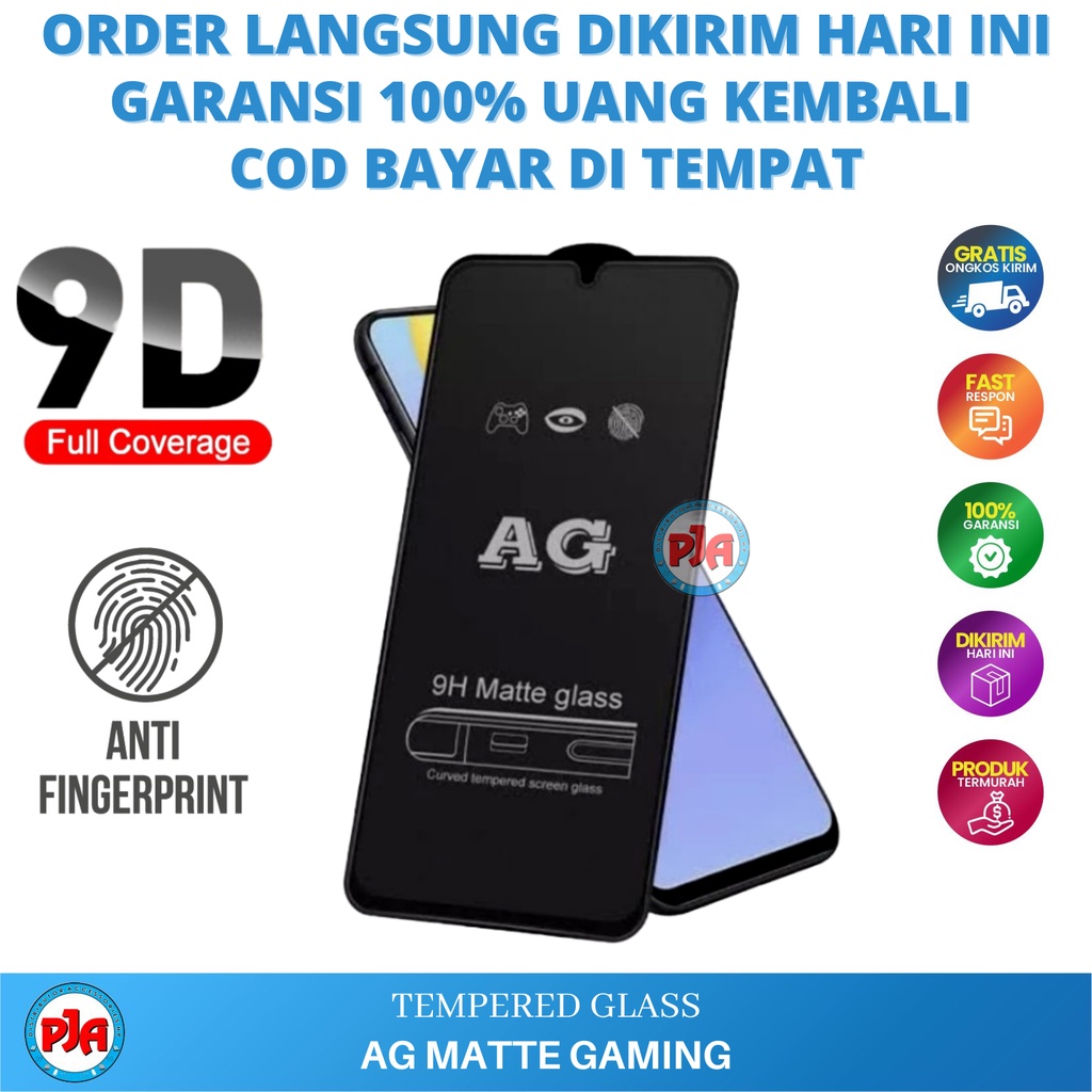 Temper Temperad Tempered Glass Anti Gores Antigores Temperglass TG AG Matte Gaming Anti Minyak Kaca Full Screen All Type Hp Pandawa jaya Acc