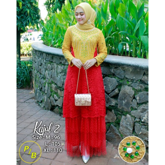 FASHION MUSLIM // GAMIS KAJOL // By Pelaminan Biru