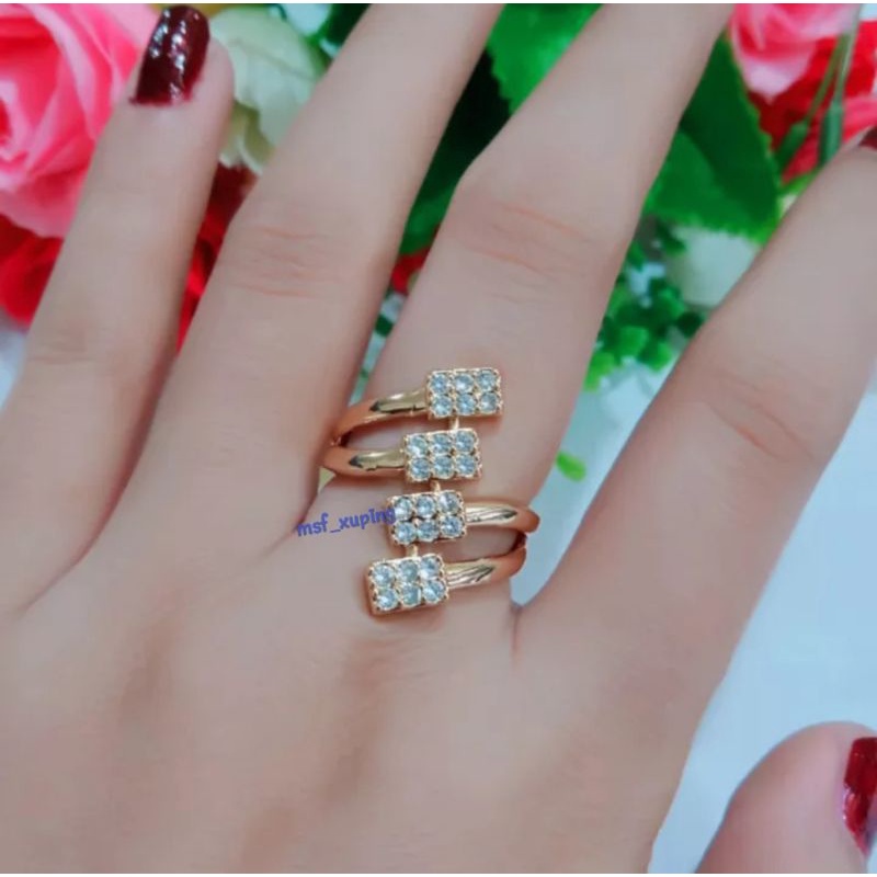 Cincin Wanita Dewasa Xuping Korea Cantik Ca6.