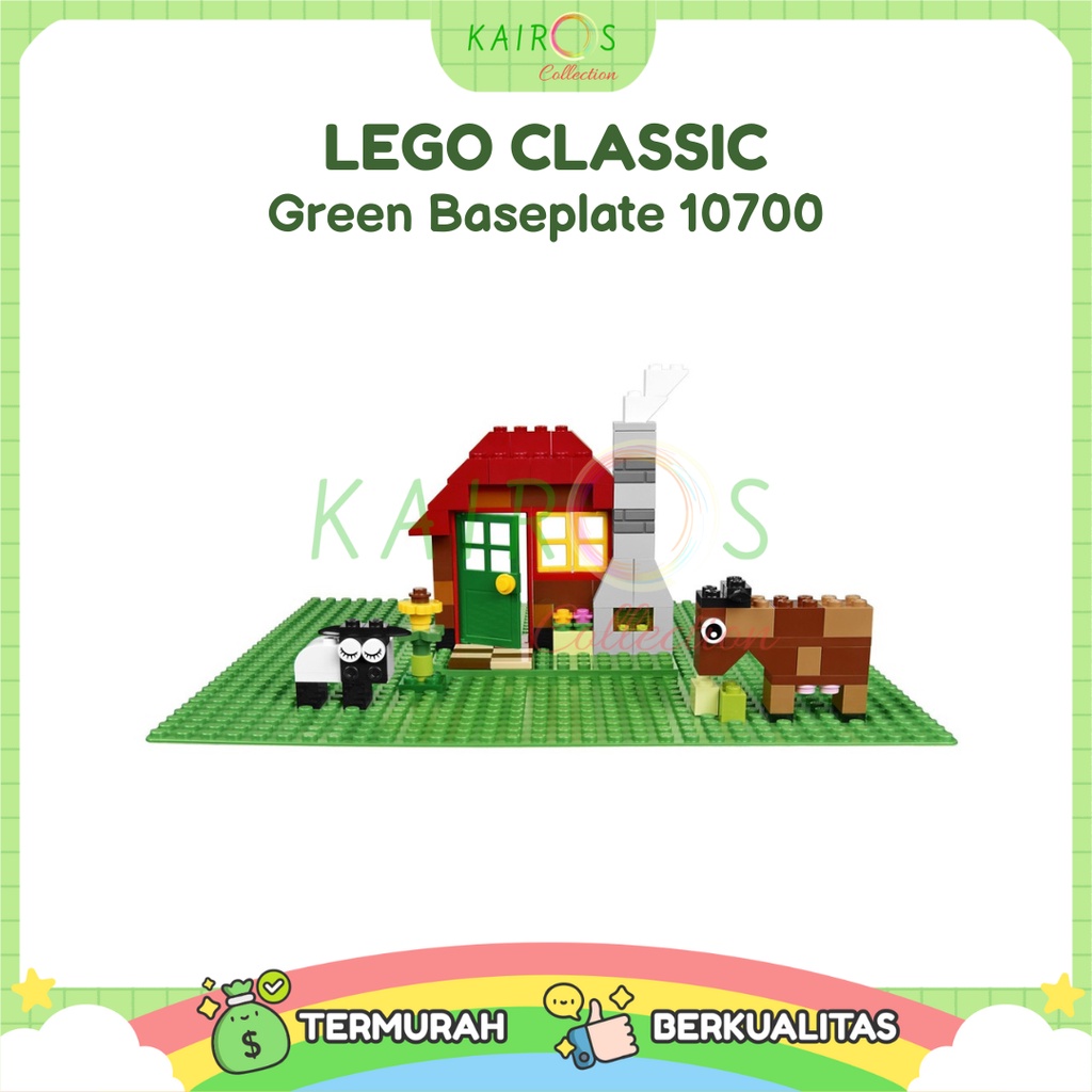 Lego Classic: Green Baseplate 10700