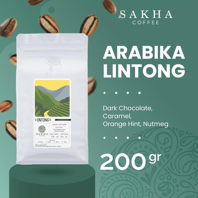 

Biji Kopi Bubuk Arabika Lintong Mandheling Mandailing Coffee Bean 200g