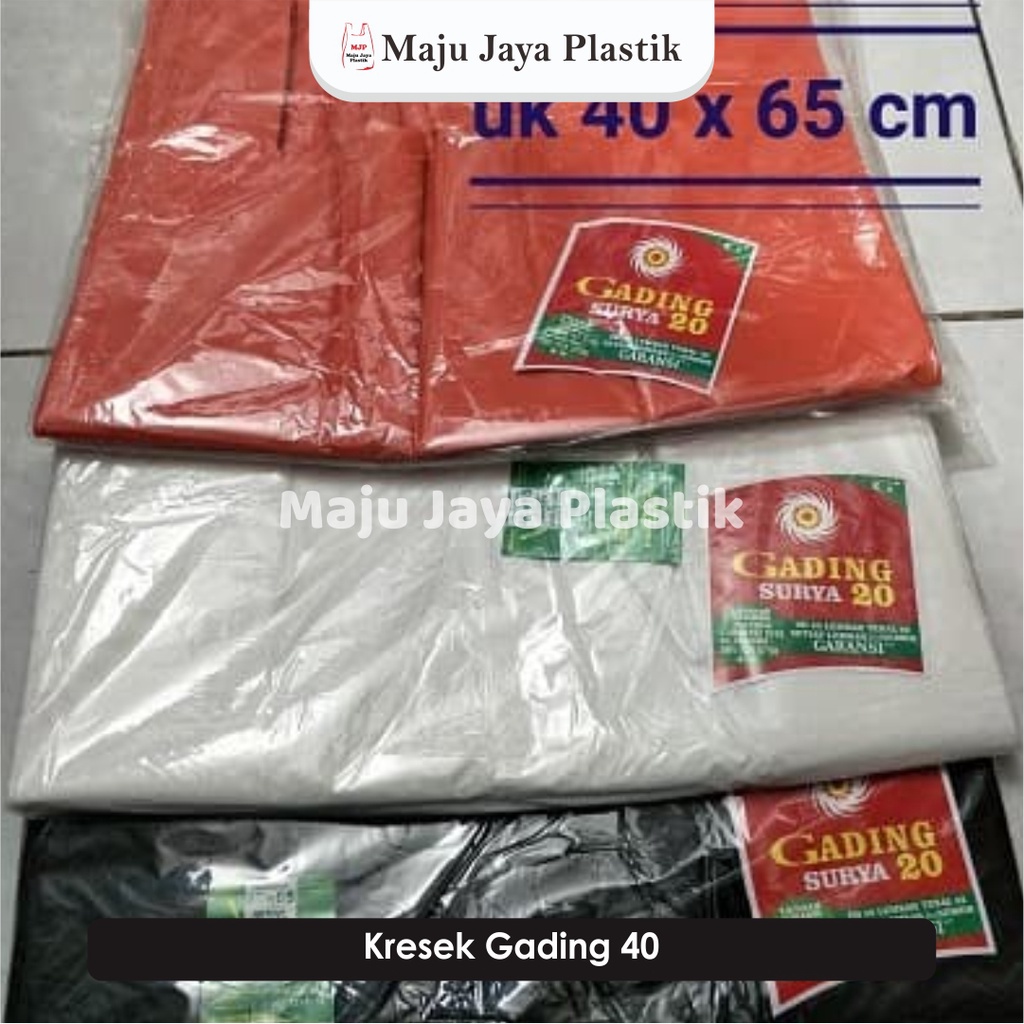 Kantong Kresek HD Tebal 02 Putih Ukuran 28 35 40 | Plastik HD Ekonomis Putih